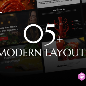 Lafonre | Gourmet Sauces & Spices Shopify Theme