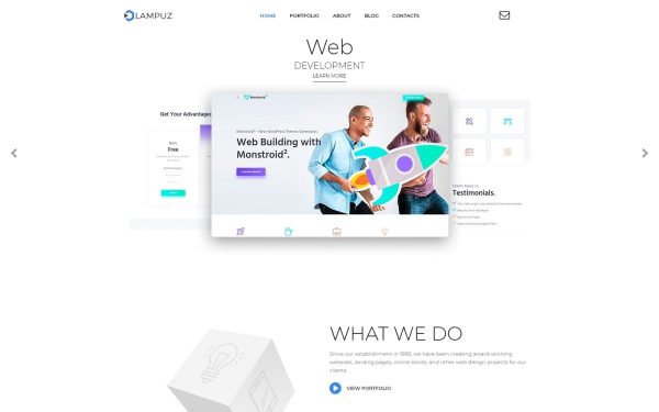 Lampuz - Web Development Multipurpose Animated WordPress Elementor Theme - Image 1