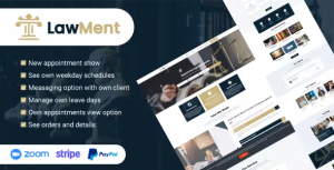 Lawment saas based multi lawyer appointment system codermarket.png