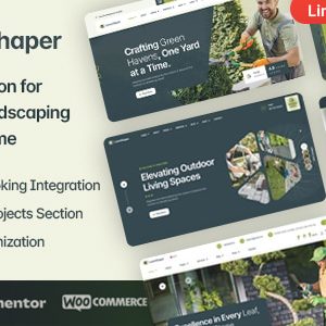 Lawnshaper - Garden & Landscaping WordPress Theme