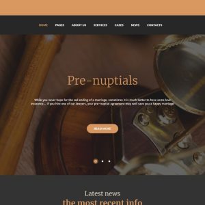 LawPress - Law Firm Responsive WordPress Theme