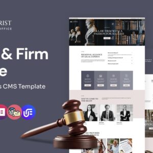 Lawrist - Law Firm And Lawyer WordPress Elementor Theme