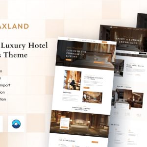 Laxland - Luxury Hotel WordPress Theme