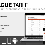 League Table WordPress Plugin