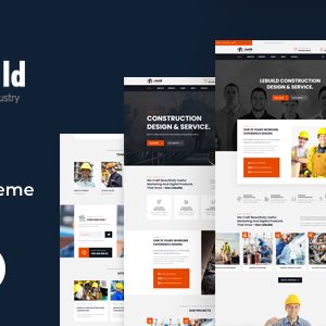 Lebuild - Construction Industry Company WordPress Theme