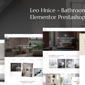 Leo Hnice - Bathroom & Interior Elementor Prestashop Theme