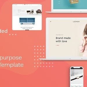 Lezada - Multipurpose eCommerce HTML Template with multi vendor