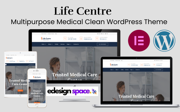 Life Centre - Multipurpose Medical & Health Care WordPress Theme - Image 1