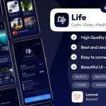 Life: Sleep Sounds - Meditation Sounds - Relax Music App - (Android/Laravel)