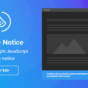 Lightweight Cookie Notice JS - Cookie Banner for Cookie Consent