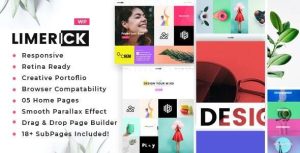 Limerick a colorful and modern multipurpose portfolio theme v27 gplpixel.jpg