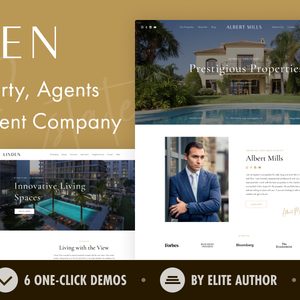 Linden — Single Property RealEstate Agent WordPress