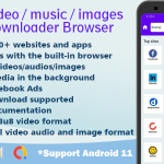 Lion Browser - Downloader Video audio images - All in one video downloader browser
