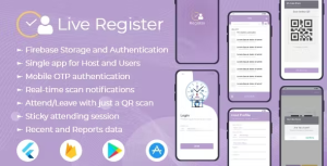 Live register visitor entry register and qr attendance flutter mobile.png