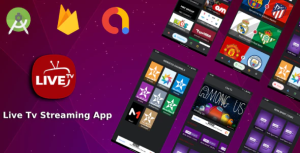 Live tv streaming app without hosting admob firebase codermarket.png