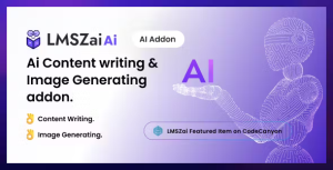 Lmszai ai ai content writing image generating addon codermarket.png