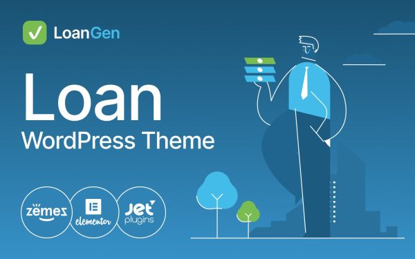 LoanGen - Loan WordPress Theme - Image 1