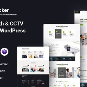 Locker – Locksmith & CCTV Security WordPress Theme