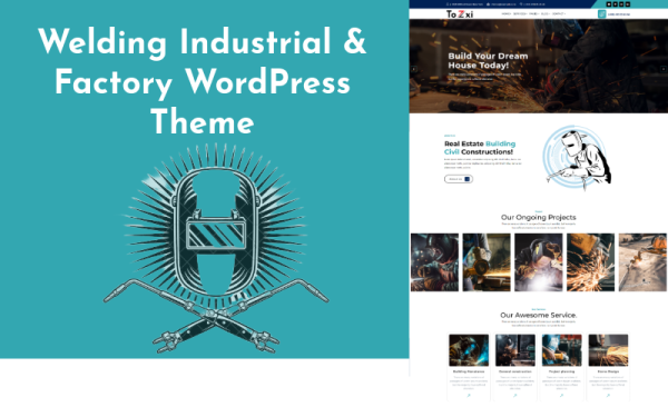 Loges - Welding Industrial & Factory WordPress Theme - Image 1