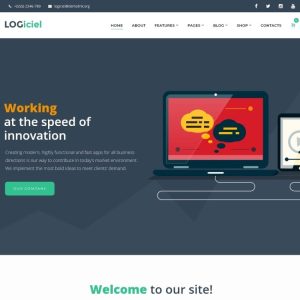 Logiciel - Software Company WordPress Theme