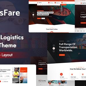 LogisFare - Transport & Logistics WordPress Theme