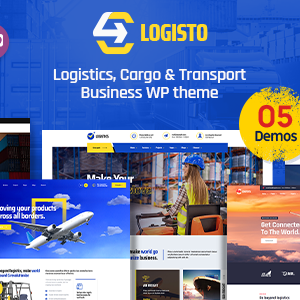 Logisto - Logistic and Cargo WordPress Theme + RTL