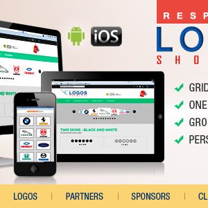 Logos Showcase Pro - Grid - Carousel - Perspective