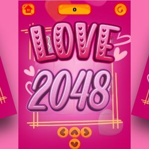 Love 2048 - Cross Platform Puzzle Game