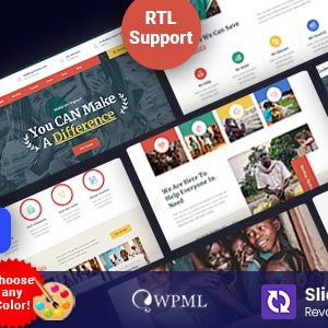 Lovims - Nonprofit Charity WordPress Theme