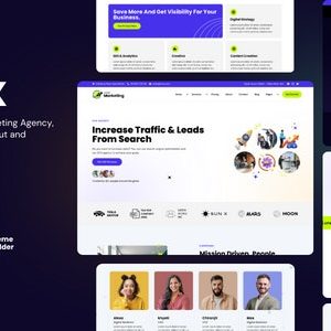 Lunax - Digital Marketing Agency & SEO WordPress Theme