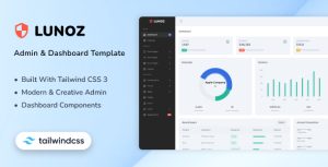 Lunoz tailwind css 3 ui kit template gplpixel.jpg