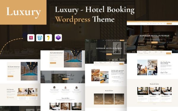 Luxury - Luxury, Resort & Hotel Booking WordPress Theme. - Image 1