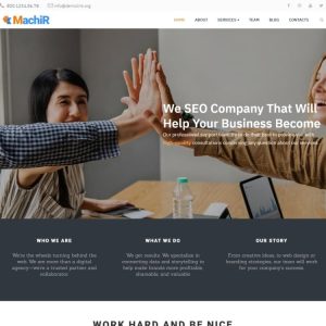 Machir - Digital Marketing Agency Multipurpose Modern WordPress Elementor Theme