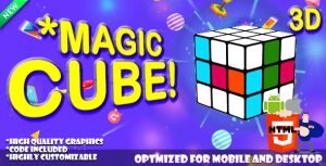 Magic cube html5 game gplpixel.jpg