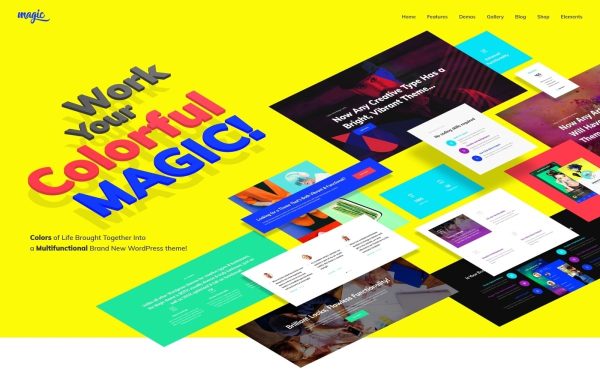 Magic - Multipurpose Creative WordPress Theme - Image 1
