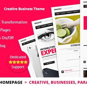 MAGNET - Creative Business WordPress Theme