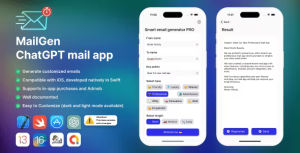 Mailgen a powerful mail generator ios app based on chatgpt and openai api .png