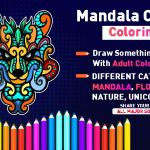 Mandala Creation : Coloring Books - Full iOS Native Application