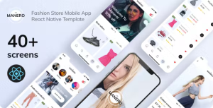 Manero fashion react native template codermarket.png