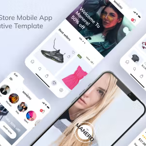 Manero - Fashion React Native Template