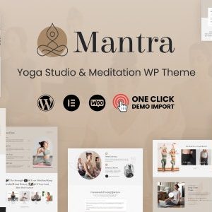 Mantra - Yoga & Meditation WordPress Theme