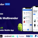 Manyvendor eCommerce Customer Mobile App - Flutter iOS & Android