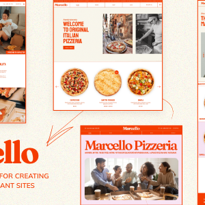 Marcello - Pizza Restaurant Theme