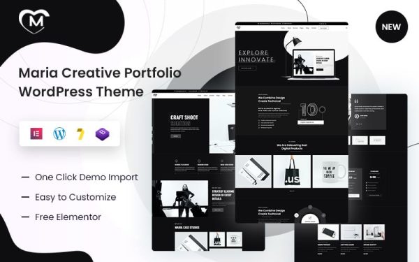 Maria - Creative Portfolio WordPress Theme - Image 1