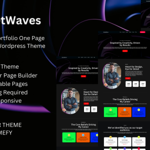 MarketWaves - Agency Portfolio Elementor Wordpress Theme