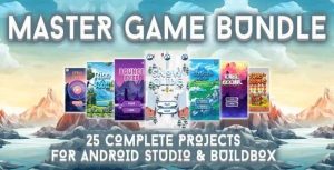 Master game bundle 25 complete projects for android studio buildbox .jpeg