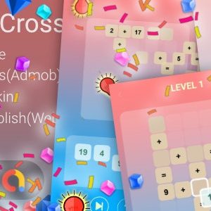 Math Cross Puzzle(Html5 + Construct 3 +Mobile)