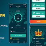 Max Cloud VPN with Speed Meter App Source Code