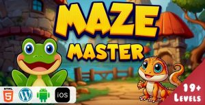 Maze master html5 game gplpixel.jpg