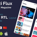 Mazi Flux - News & Magazine for Flutter mobile template